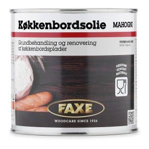 FAXE Mahogni Køkkenbordpladeolie 0,75L