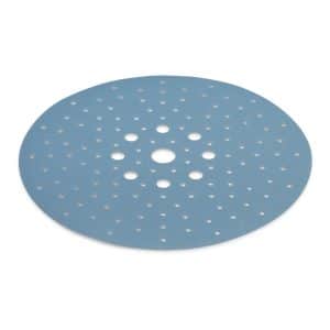 Slibepapir Ø225mm + 128 huller
